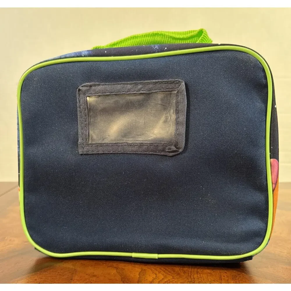 Disney Toy Story 4 Childrens Insulated Lunch Tote, 2 Compartments Buzz Woody Rex